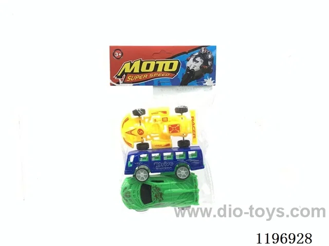 3PCS free wheel car