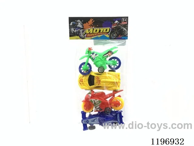 4PCS free wheel car