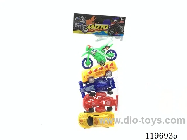 5PCS free wheel car