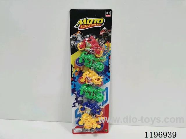 6PCS free wheel car