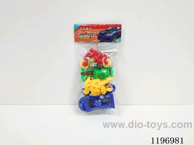 4PCS free wheel car