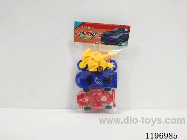 3PCS free wheel car