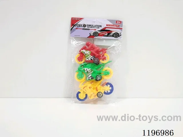 3PCS free wheel car