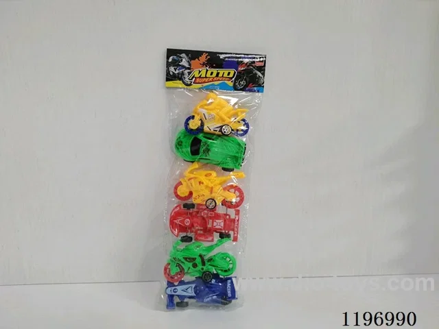 6PCS free wheel car