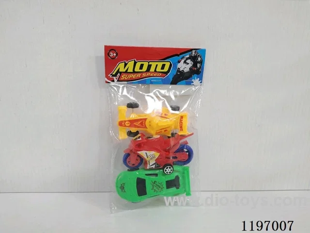3PCS free wheel car