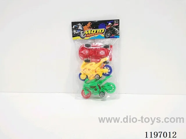 3PCS free wheel car