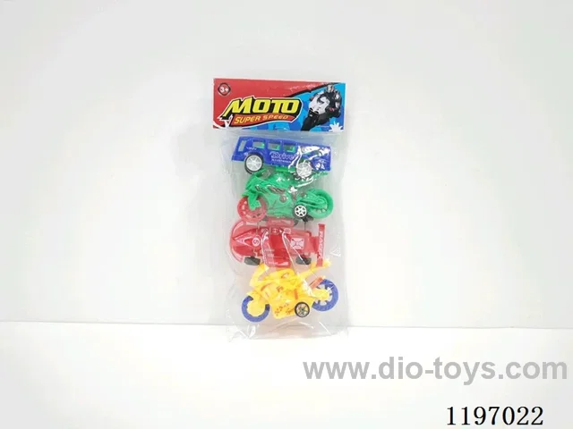 4PCS free wheel car