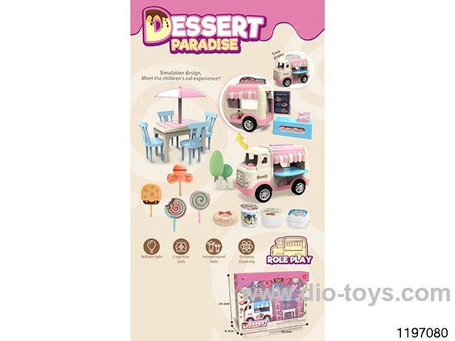 Dessert cart