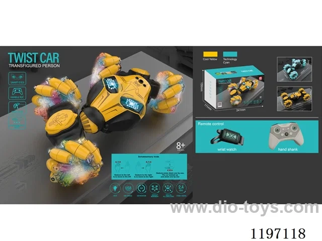 Intelligent Autobot Gesture Sensor Twist Car