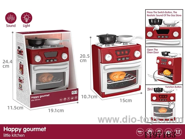 Large Toaster Oven-3*AA-not included