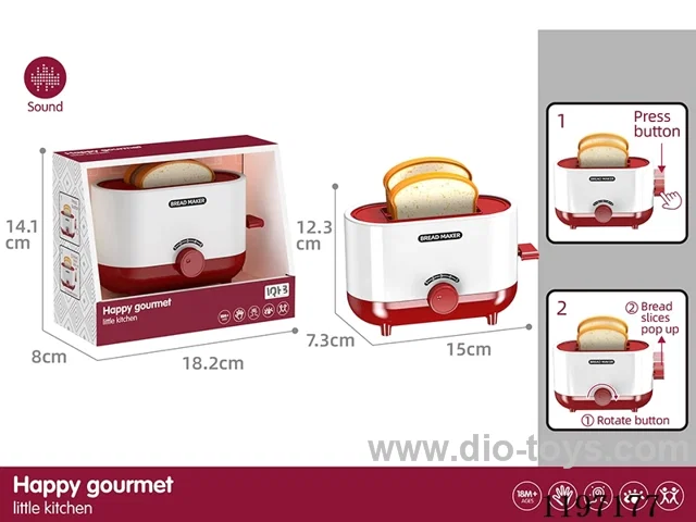Small toaster-2*AA-Not Included