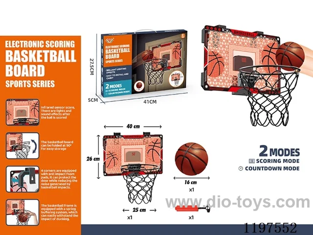 Asterix Scoring Lighted Basketball Board