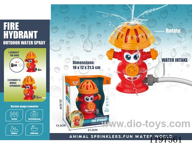 Fire hydrant sprinkler