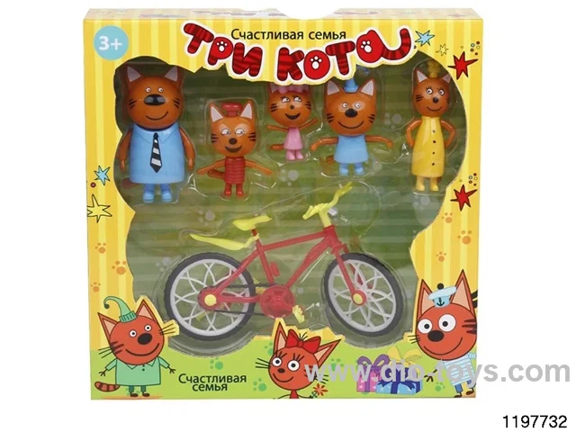 Three Kittens Bicycle