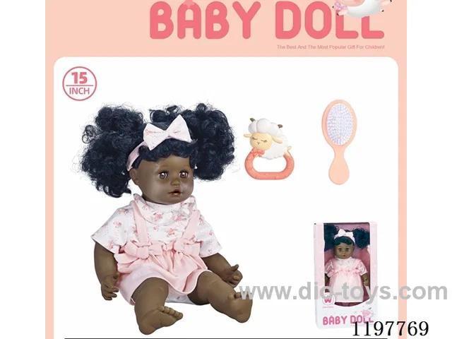 15” Cotton Body Doll + Accessories