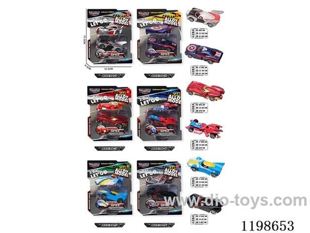 1:64 free wheel alloy car (racing car)