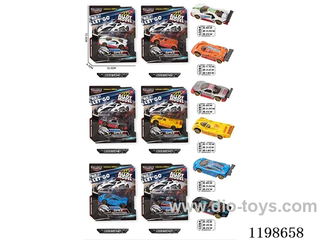 1:64 free wheel alloy car (racing)