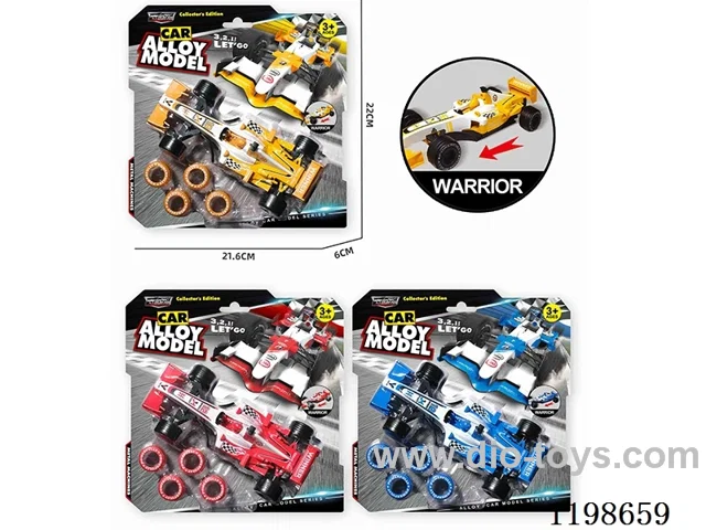 1:32F1 pull back alloy racing car