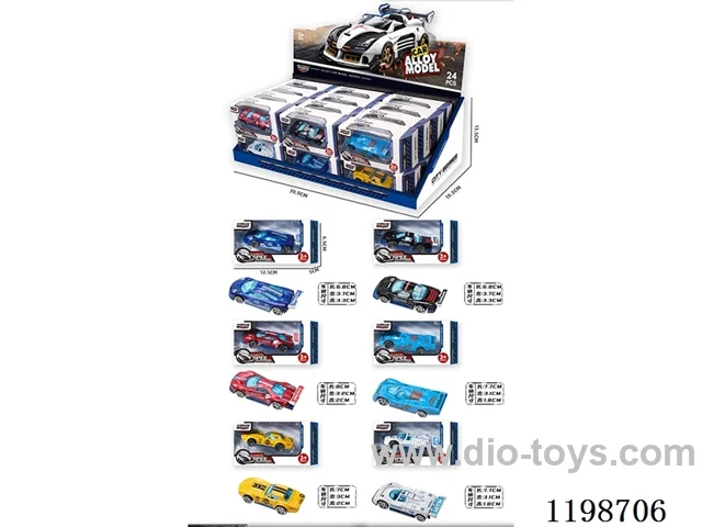 1:64 free wheel alloy car (racing)