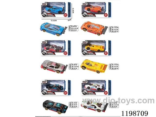 1:64 free wheel alloy car (racing)