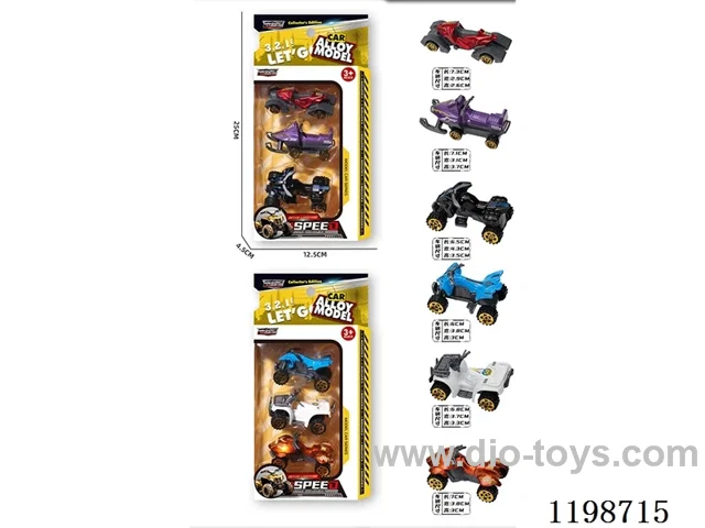 1:64 free wheel alloy car (motorcycle)