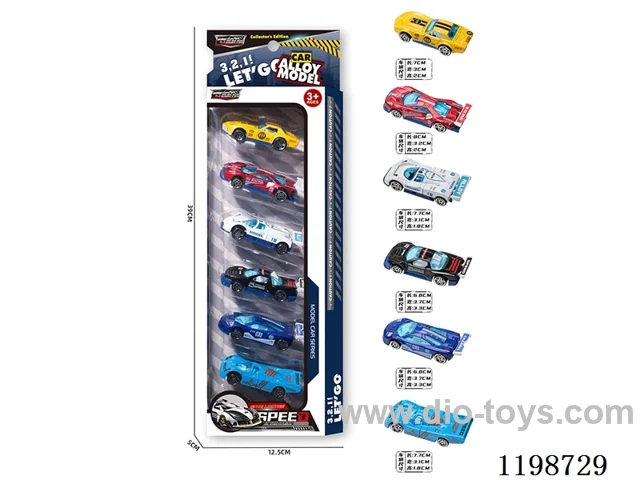 1:64 free wheel alloy car (racing)