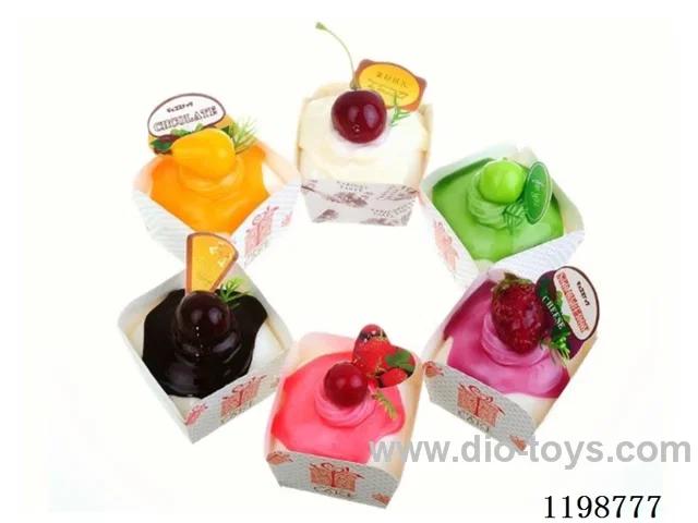 Simulation Cream Cake Refrigerator Stickers