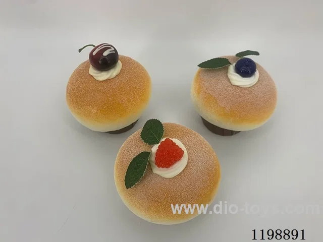 Simulation Paper Cup Fruit Bread Refrigerator Stickers