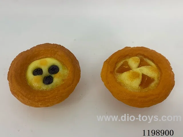 Simulation Fruit Tart Refrigerator Stickers