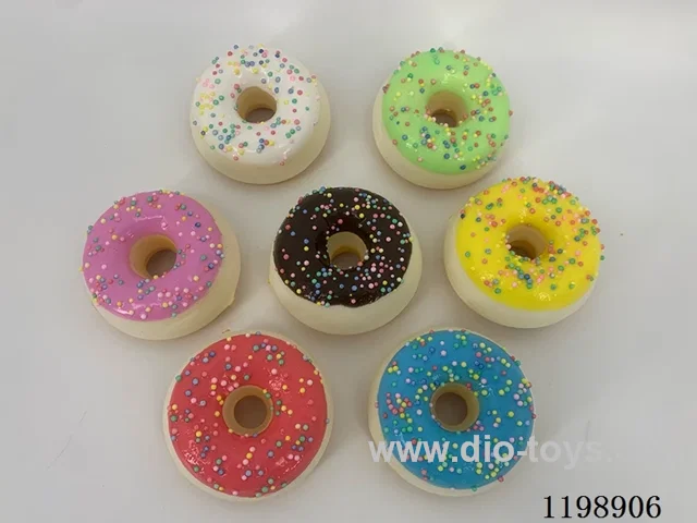 Simulation Sugar Bean Donut Refrigerator Stickers