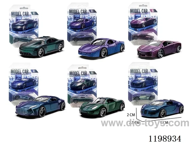 1：60 pull back alloy car