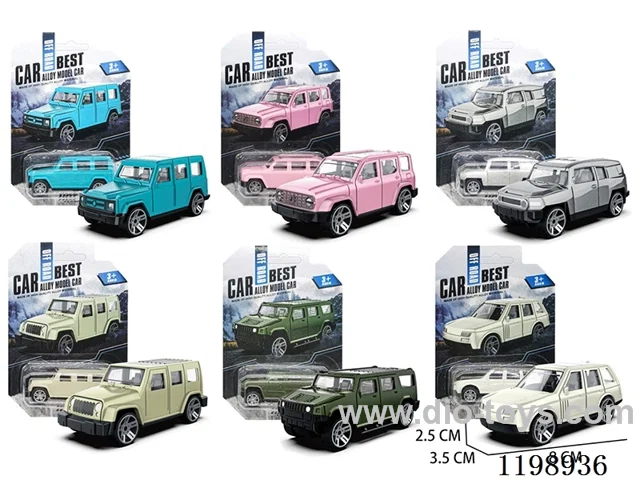 1：60 pull back alloy car