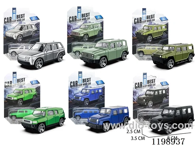 1：60 pull back alloy car