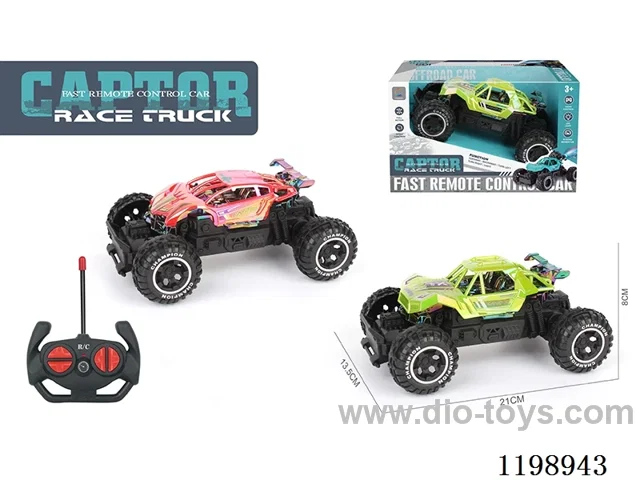 4ch 27MHZ rc car with light not included battery
