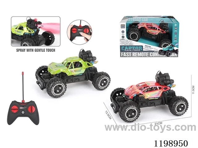 5ch 27MHZ rc car with light/spray not included battery
