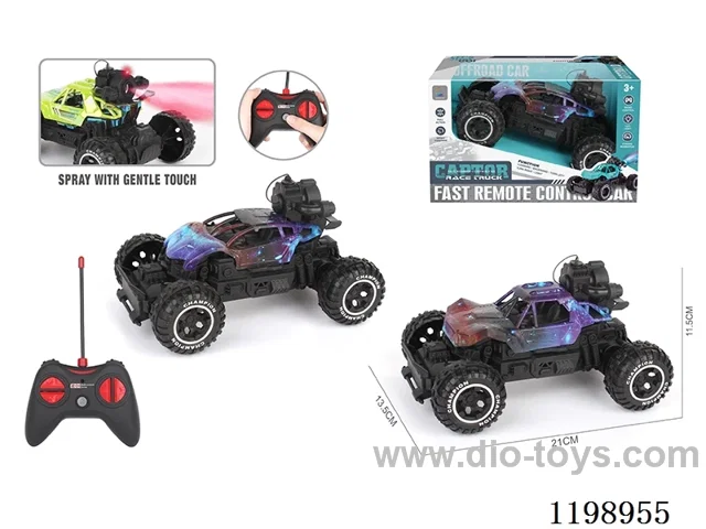 5ch 27MHZ rc car with light/spray not included battery