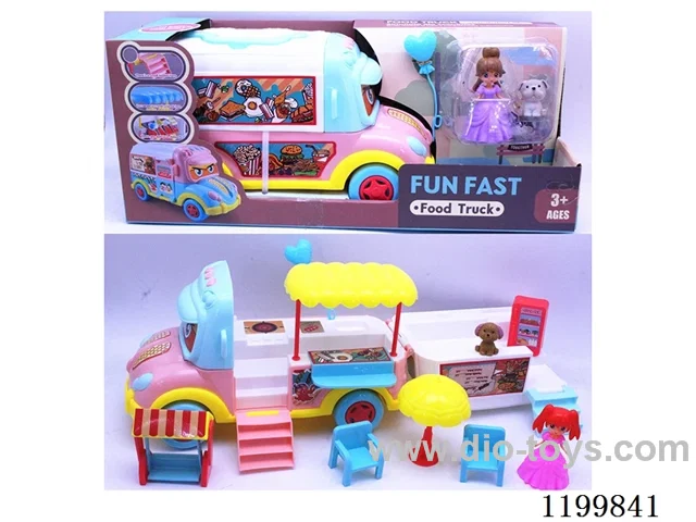 Princess Puppy Flip-Top Food Cart Set (2 Mixed Pack)