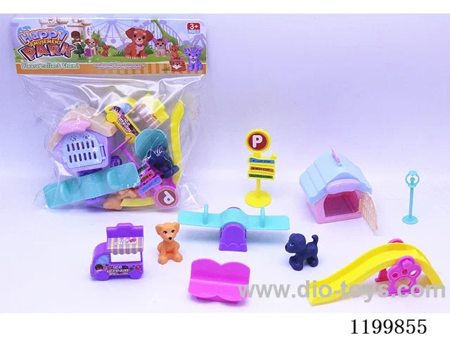 Puppy Cabin Playground Set