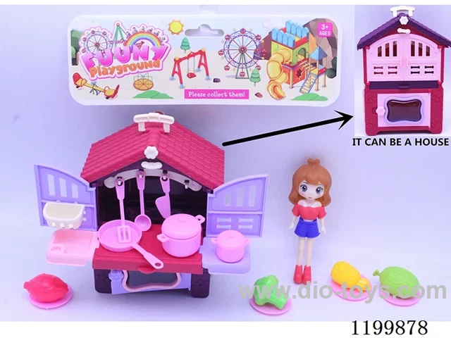 Kitchen Set + Girl