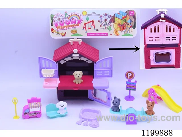 4PCS Pets Dog Pooch Paradise Set