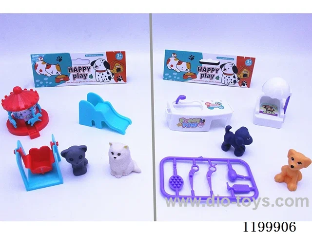 2PCS Dog & Cat Combo Small Paradise/Pet Grooming Set (2 Mixed Pack)
