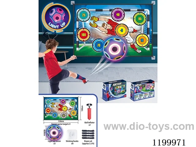 Soccer cloth (with a lighted ball)