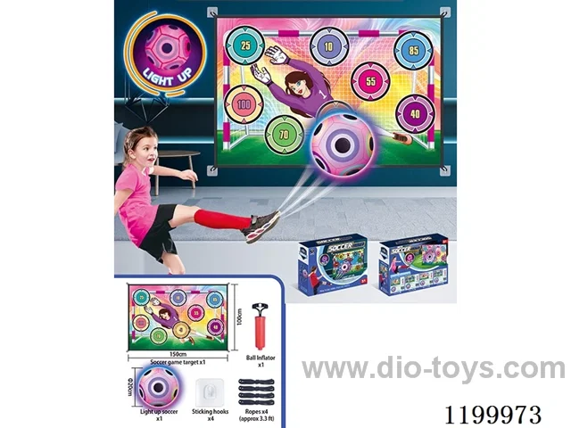 Soccer cloth (with a lighted ball)