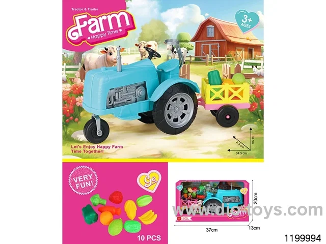 Skidding Farmer's Cart Set