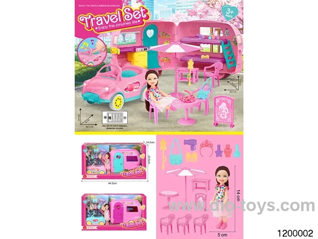 Barbie Set Caravan
