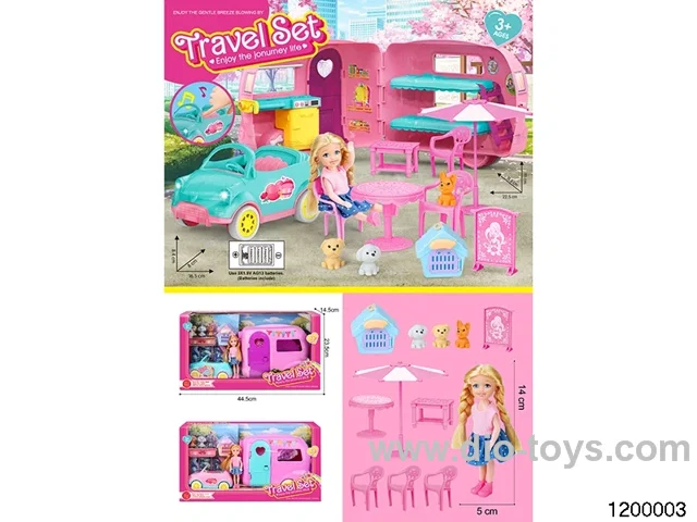 Barbie Set Caravan