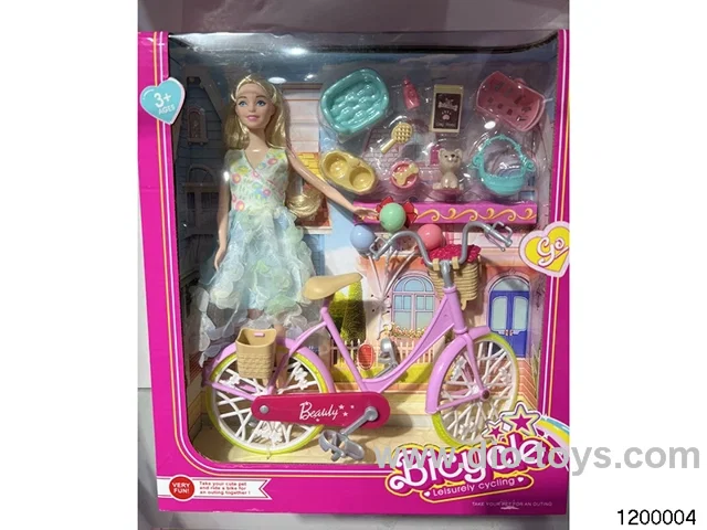 Barbie Bicycle Set