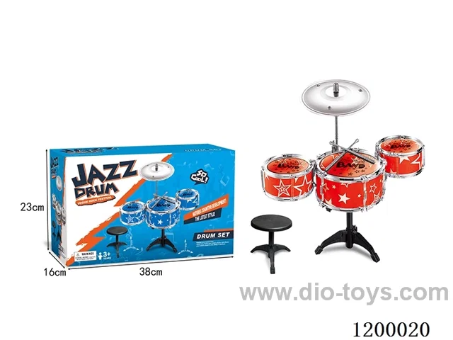 drum set in color box