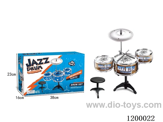 drum set in color box