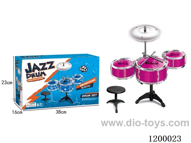 drum set in color box